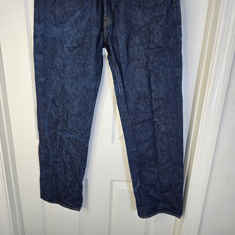 Levi's 501 Button Fly NWOT‎ Men's Blue Jeans 34 X 32 - Picture 3 of 12